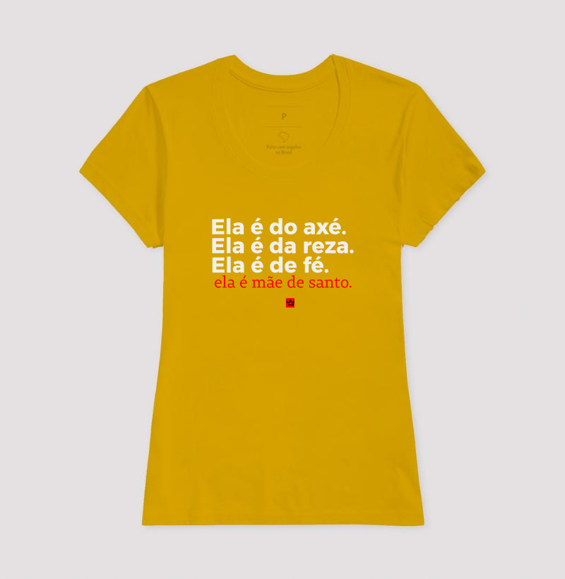 ELA É DO AXÉ, ELA É DA REZA, ELA É DA FÉ