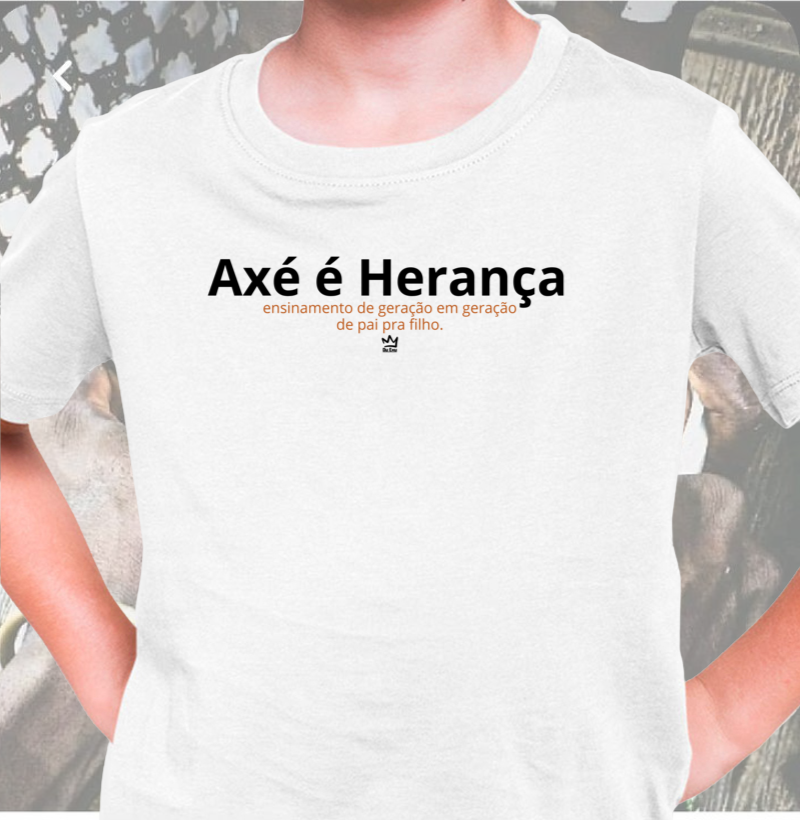 AXÉ É HERANÇA - PAI P/ FILHO