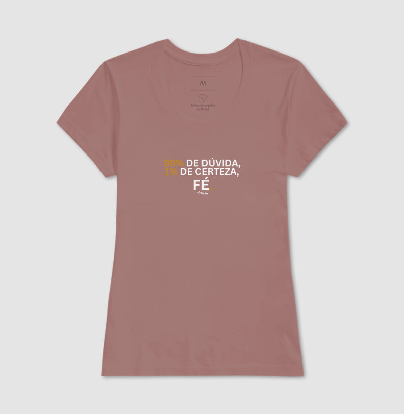 1% DE CERTEZA FÉ