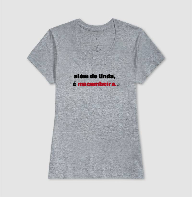 ALEM DE LINDA É MACUMBEIRA