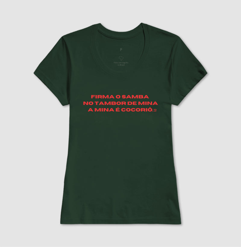 Firma o samba no Tambor de Mina A Mina é Cocoriô.