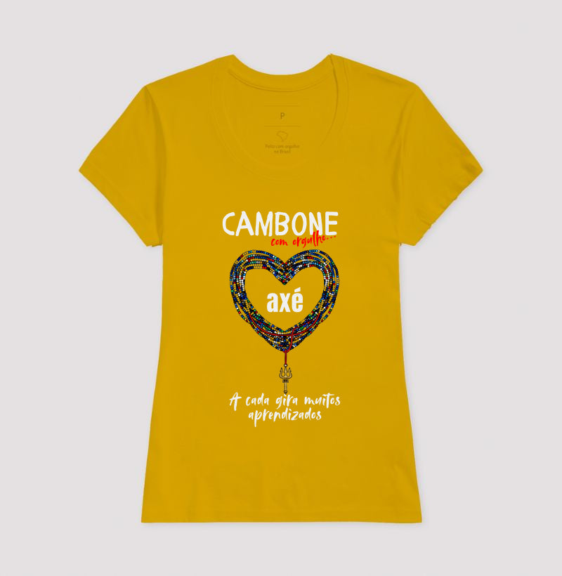 CAMBONE COM ORGULHO