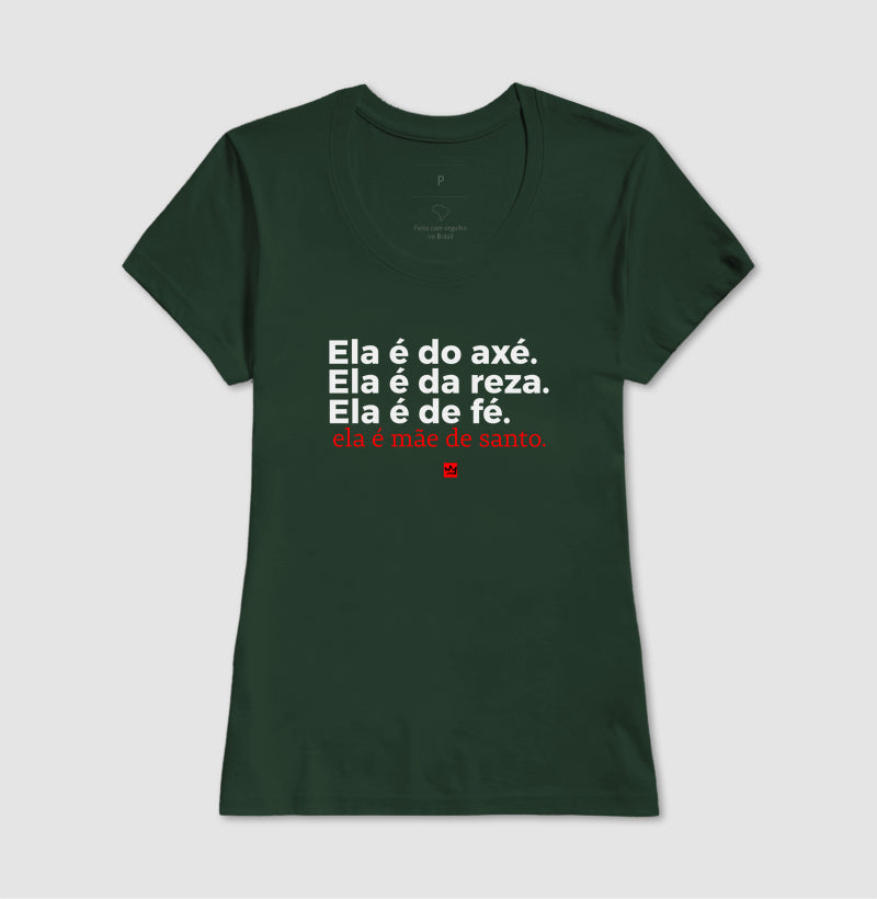 ELA É DO AXÉ, ELA É DA REZA, ELA É DA FÉ