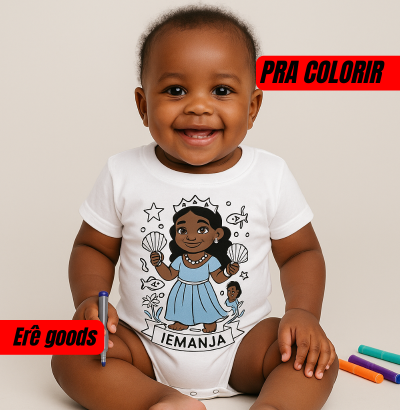 IEMANJA PRA COLORIR