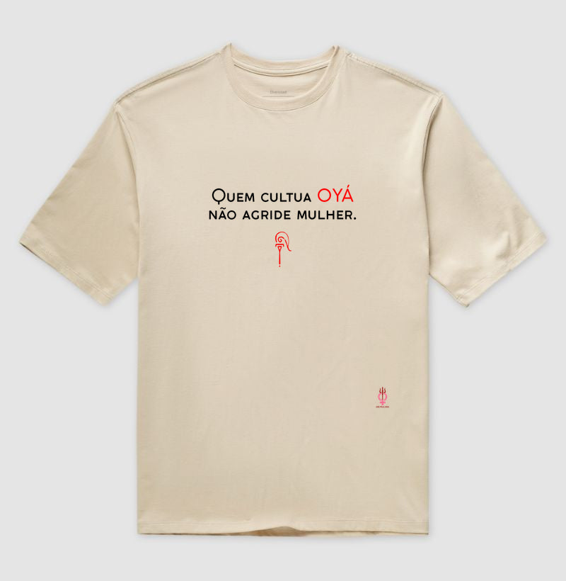 QUEM CULTUA OYA NAO AGRIDE MULHER