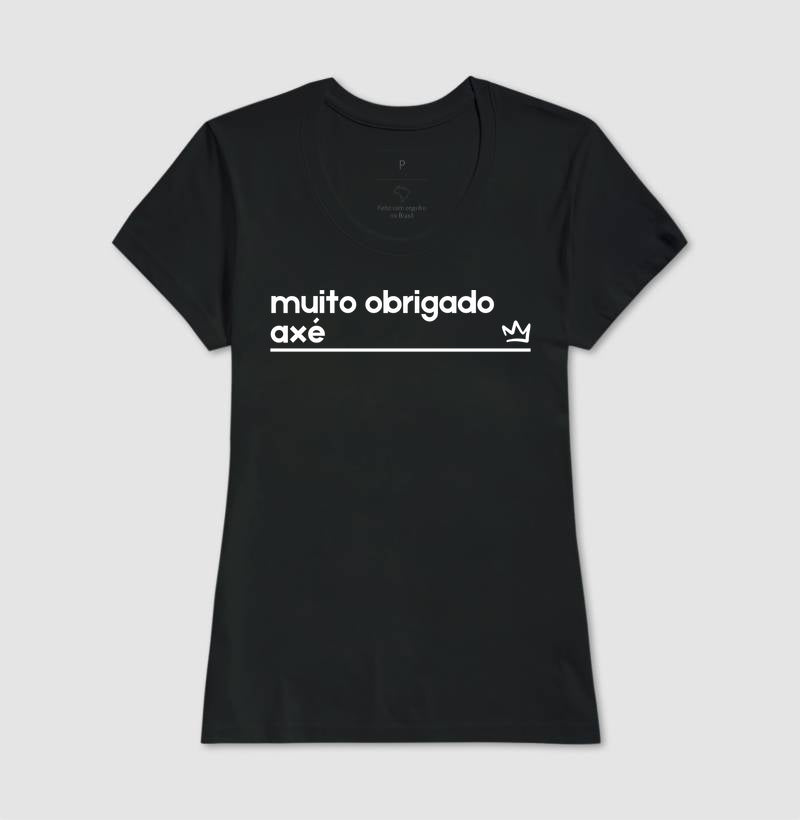 MUITO OBRIGADO AXÉ