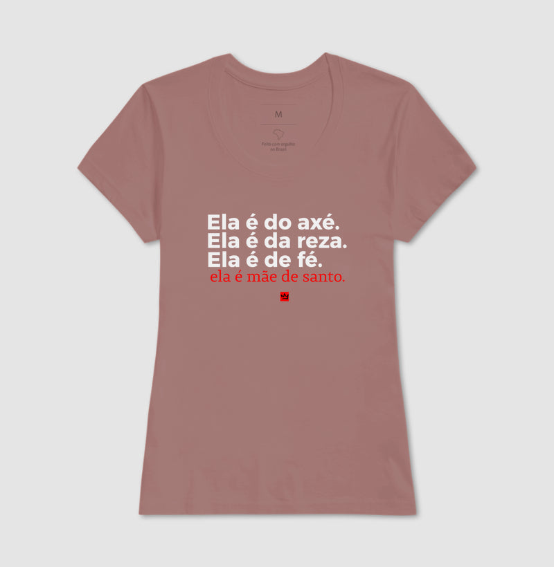ELA É DO AXÉ, ELA É DA REZA, ELA É DA FÉ