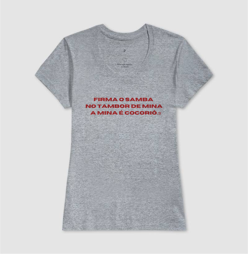 Firma o samba no Tambor de Mina A Mina é Cocoriô.