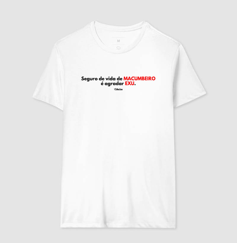 SEGURO DE VIDA DE MACUMBEIRO É AGRADAR EXU
