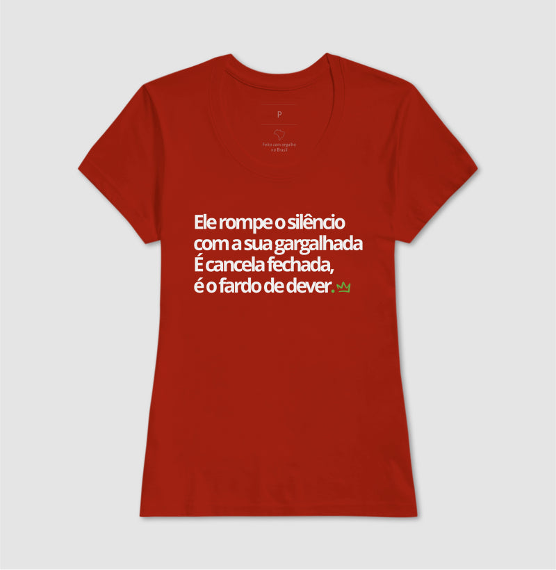 ELE ROMPE O SILENCIO COM A SUA GARGALHADA