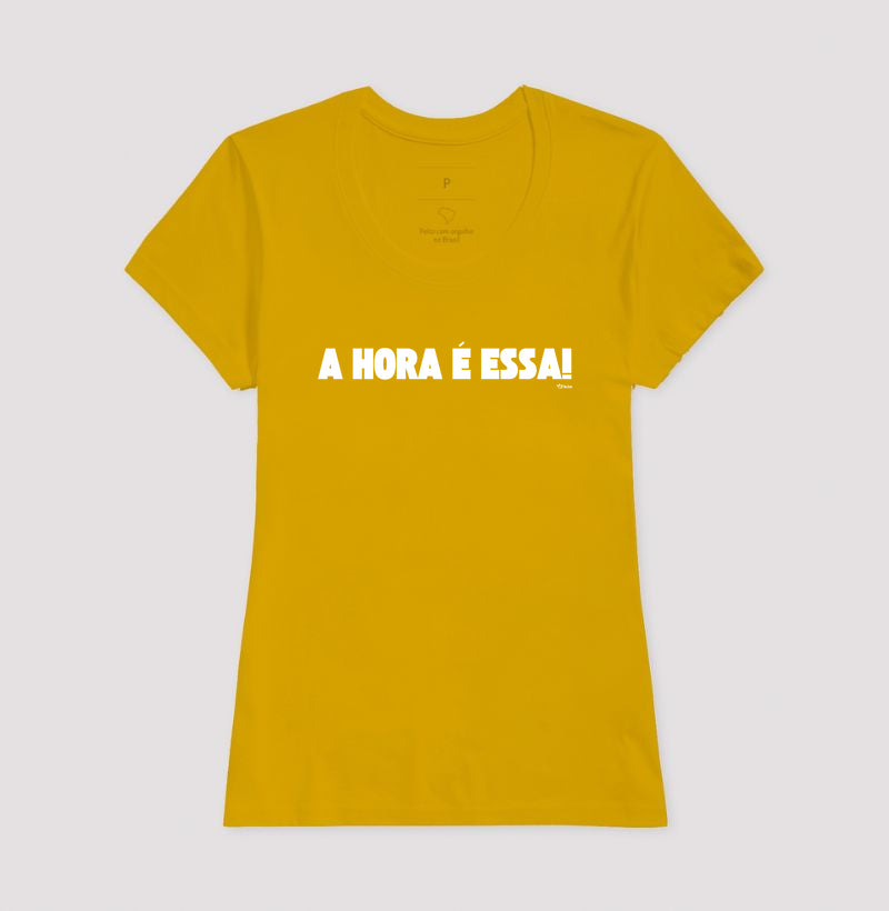 A HORA É ESSA!