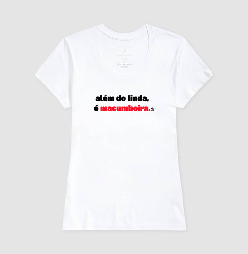 ALEM DE LINDA É MACUMBEIRA