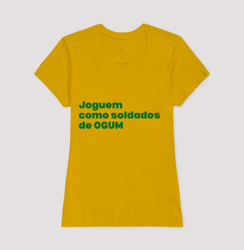 JOGUEM COMO SOLDADOS DE OGUM