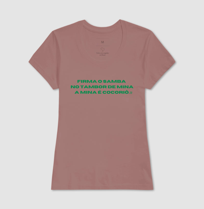 Firma o samba no Tambor de Mina A Mina é Cocoriô.
