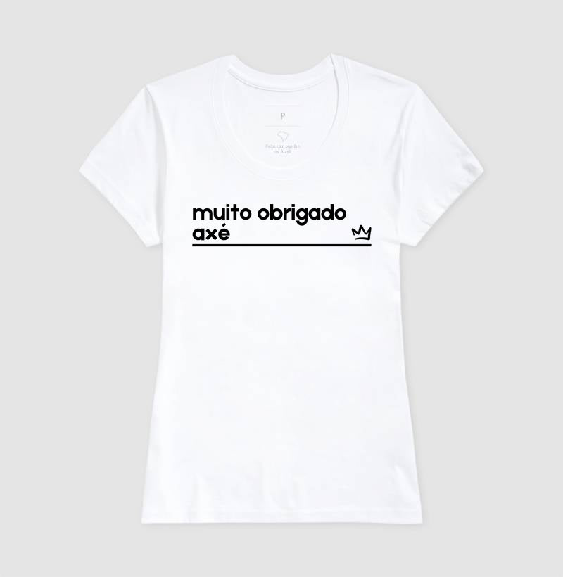 MUITO OBRIGADO AXÉ
