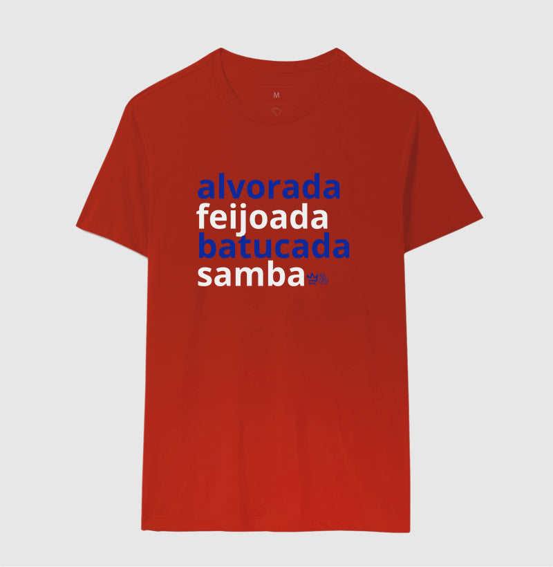 ALVORADA, FEIJOADA, BATUCADA, SAMBA