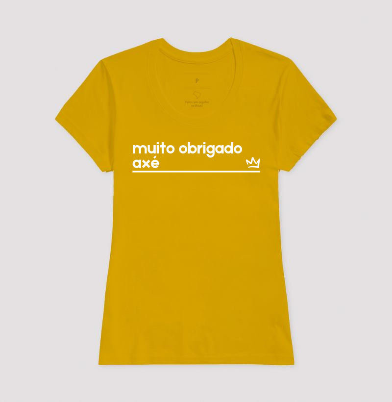 MUITO OBRIGADO AXÉ