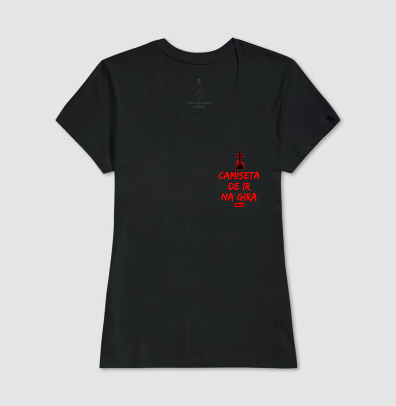 CAMISETA DE IR NA GIRA - MINIMALISTA