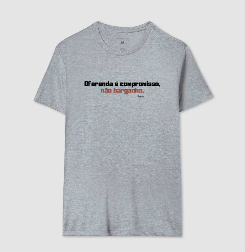 OFERENDA É COMPROMISSO