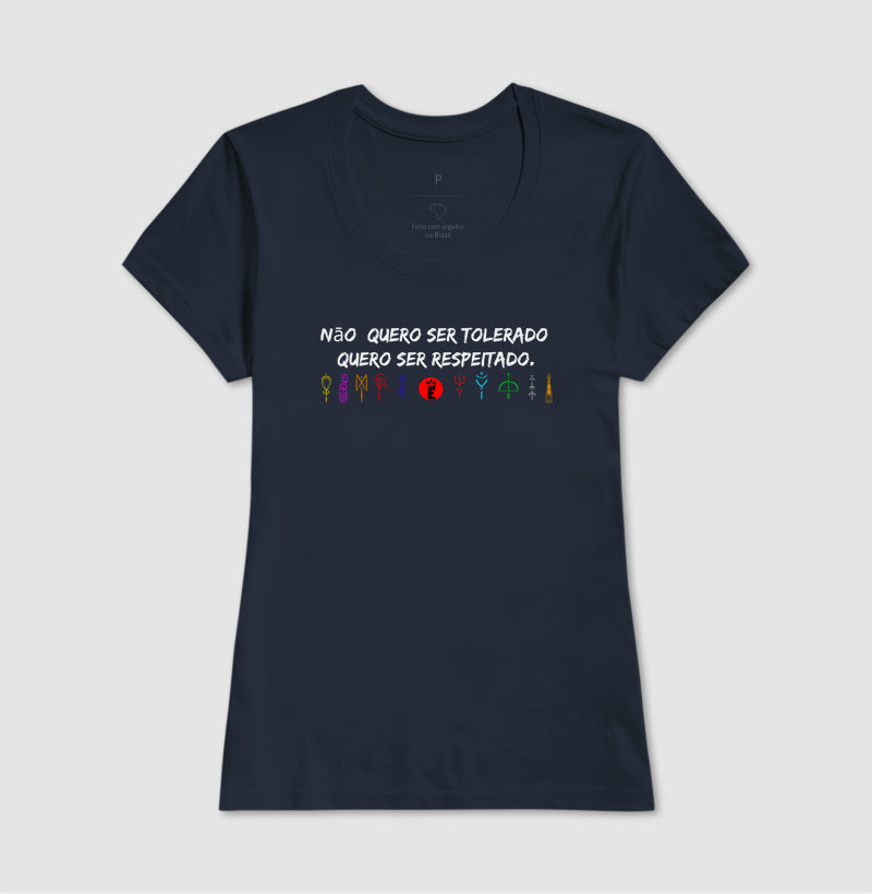 NAO QUERO SER TOLERADO QUERO SER RESPEITADO