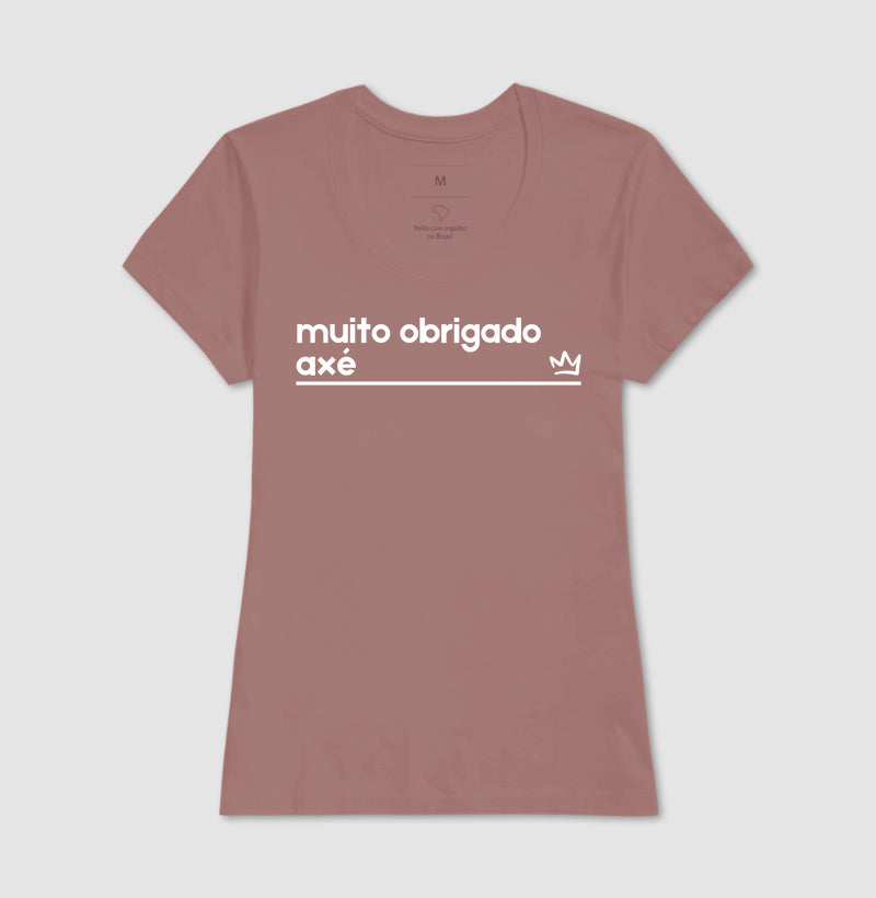 MUITO OBRIGADO AXÉ