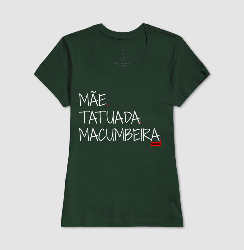 MAE TATUADA E MACUMBEIRA