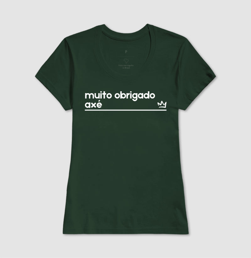 MUITO OBRIGADO AXÉ
