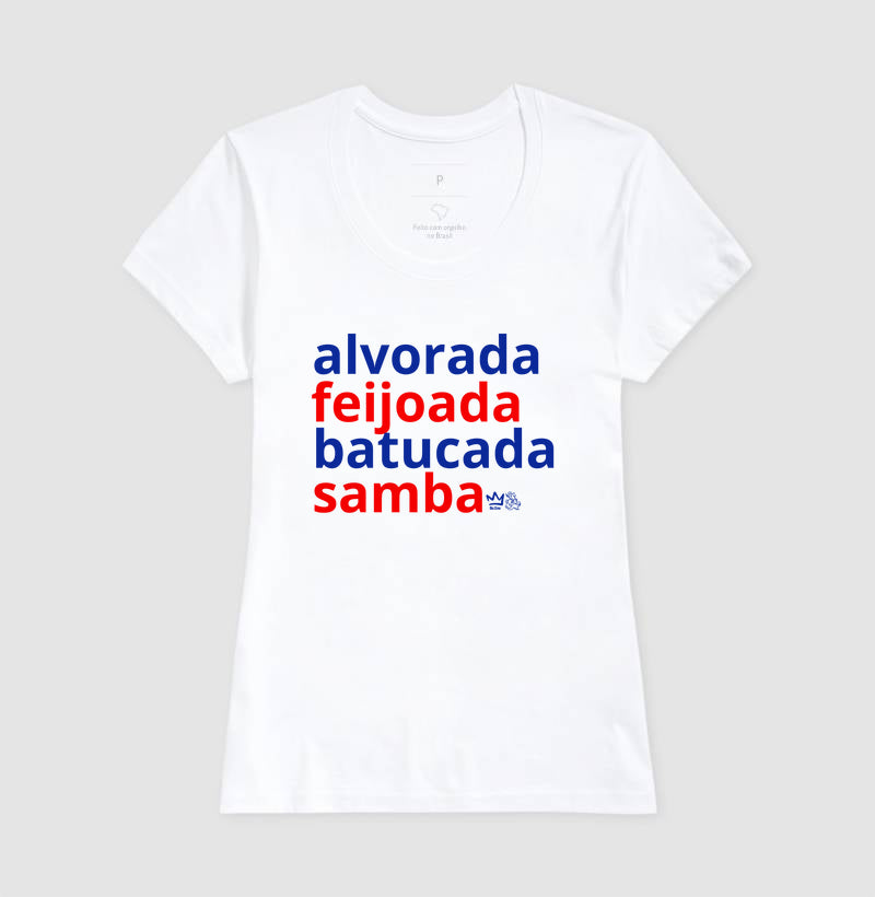ALVORADA, FEIJOADA, BATUCADA, SAMBA