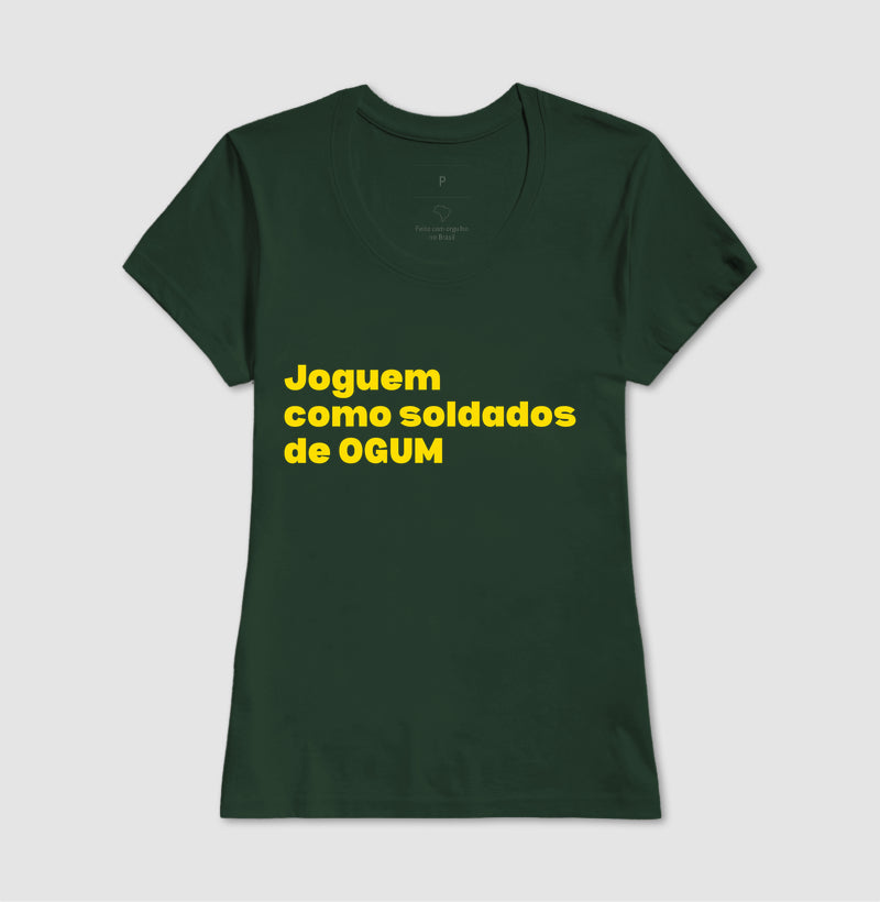 JOGUEM COMO SOLDADOS DE OGUM
