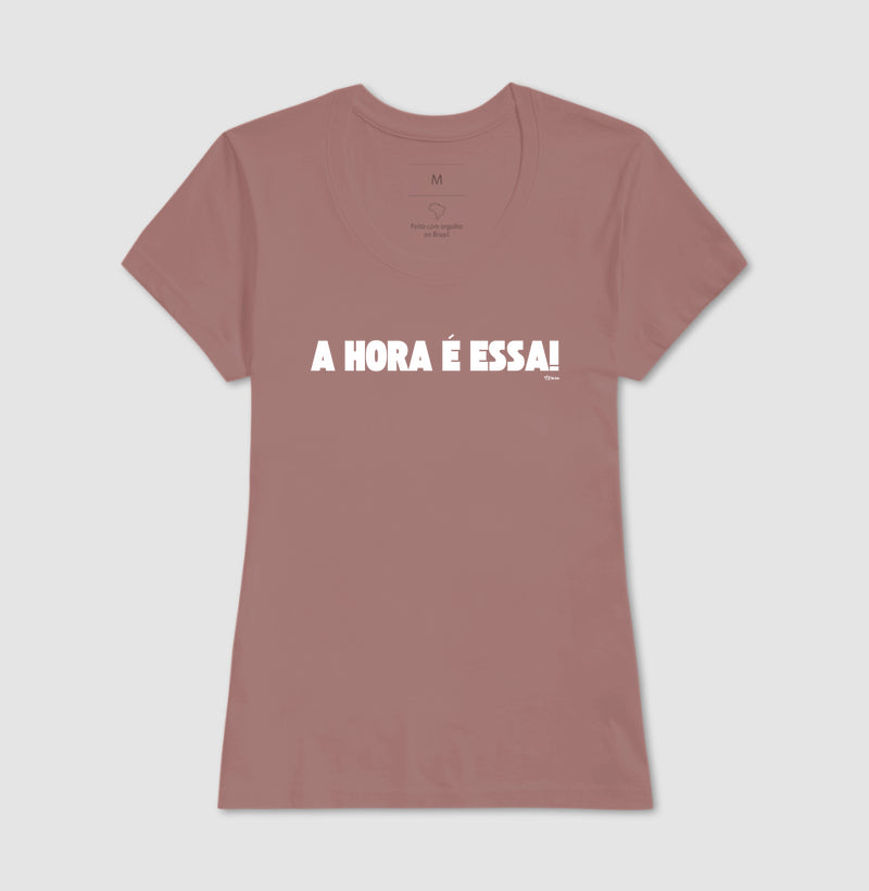 A HORA É ESSA!