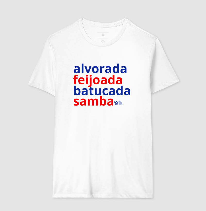 ALVORADA, FEIJOADA, BATUCADA, SAMBA