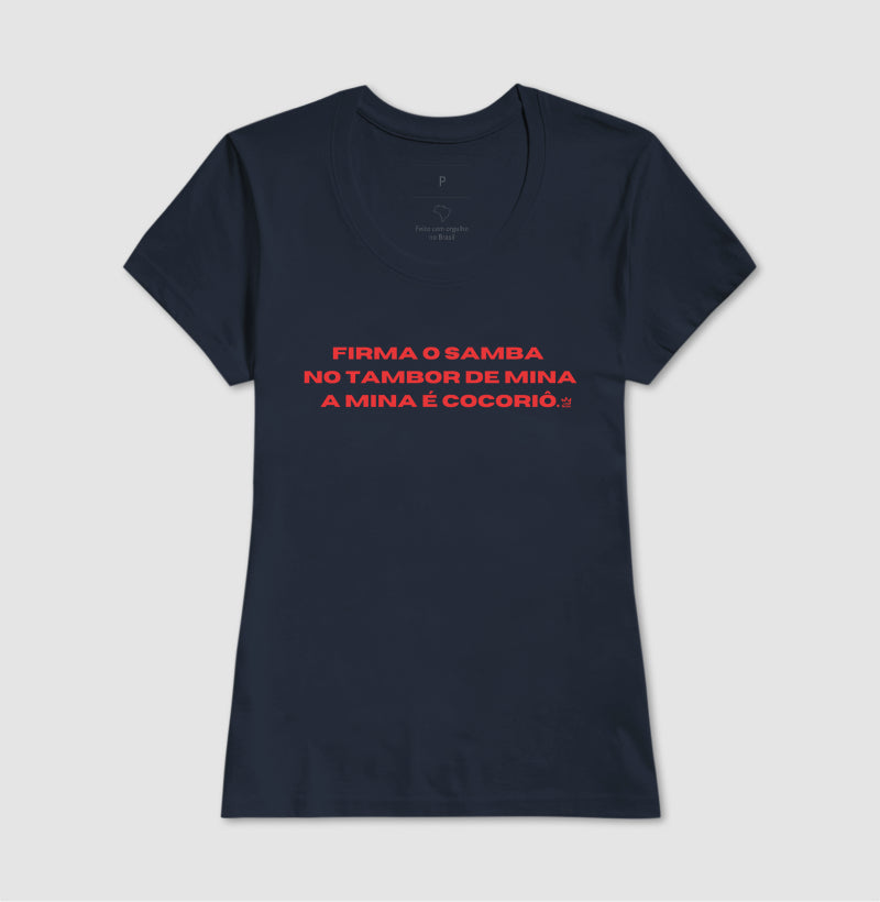 Firma o samba no Tambor de Mina A Mina é Cocoriô.