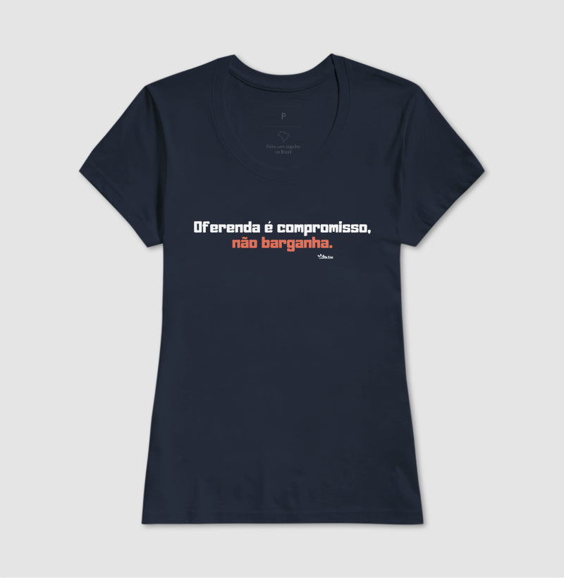 OFERENDA É COMPROMISSO