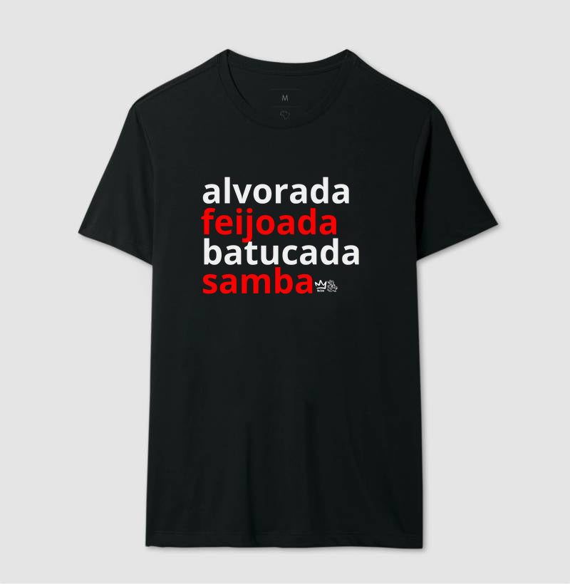 ALVORADA, FEIJOADA, BATUCADA, SAMBA