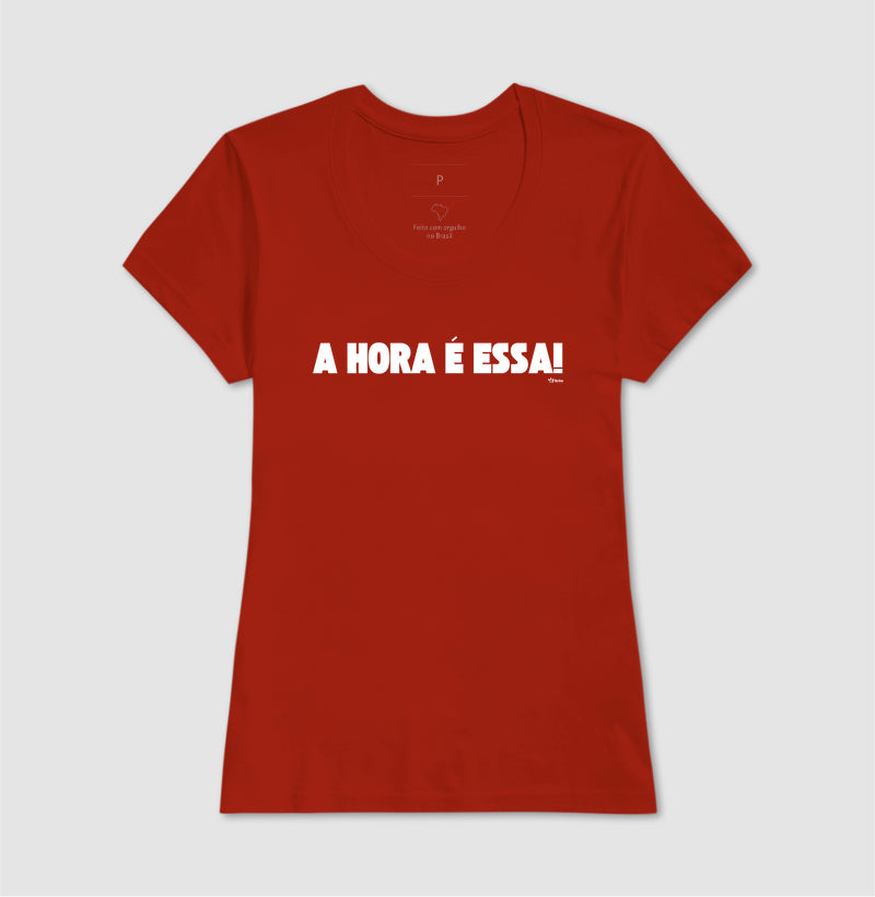 A HORA É ESSA!