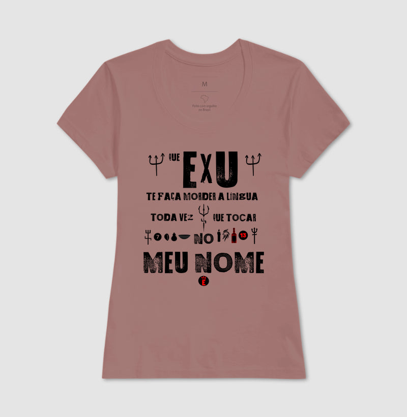 Que EXU te faça morder a língua  toda vez que tocar no meu nome 2