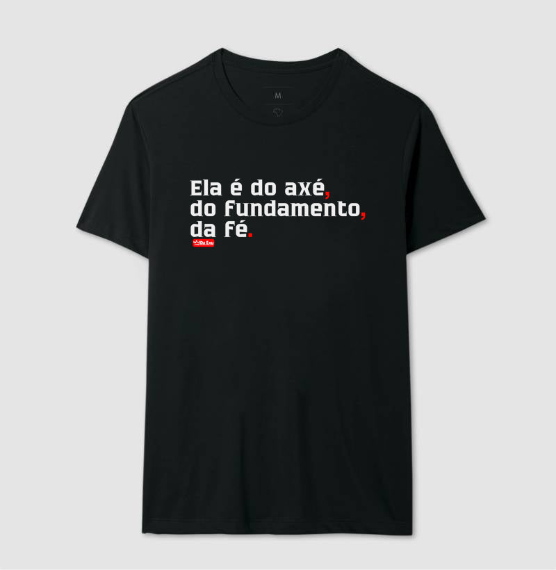 ELA É DO AXÉ, DO FUNDAMENTO, DA FÉ