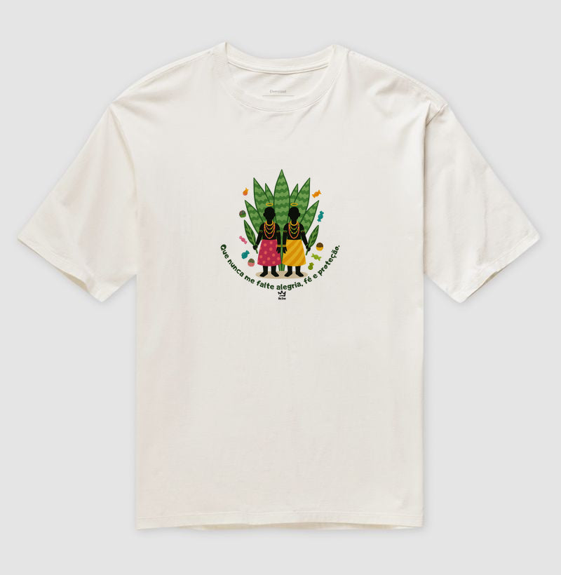 Que nunca me falte alegria, fé e proteção