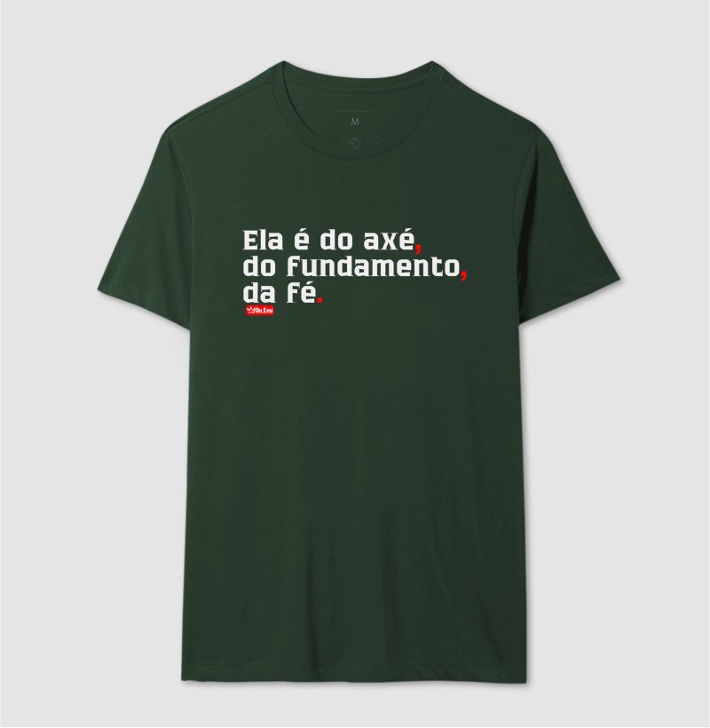 ELA É DO AXÉ, DO FUNDAMENTO, DA FÉ