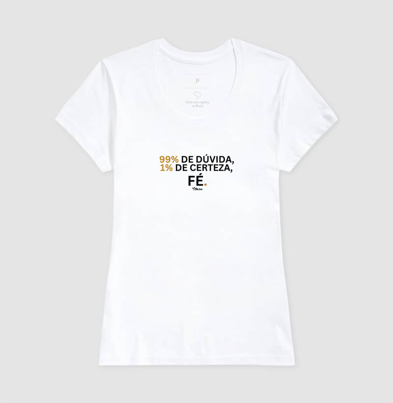 1% DE CERTEZA FÉ