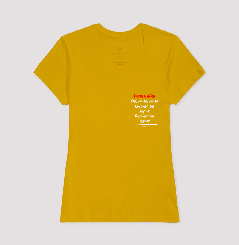 POMBA GIRA Dói, dói, dói, dói, dói Um amor faz sofrer Desamor faz chorar