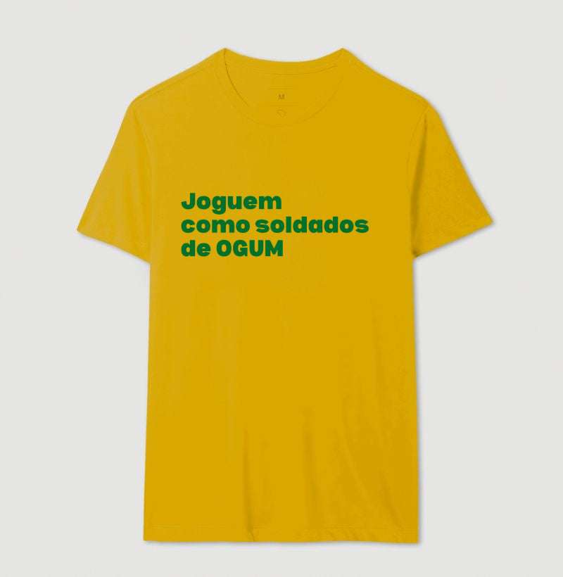 JOGUEM COMO SOLDADOS DE OGUM