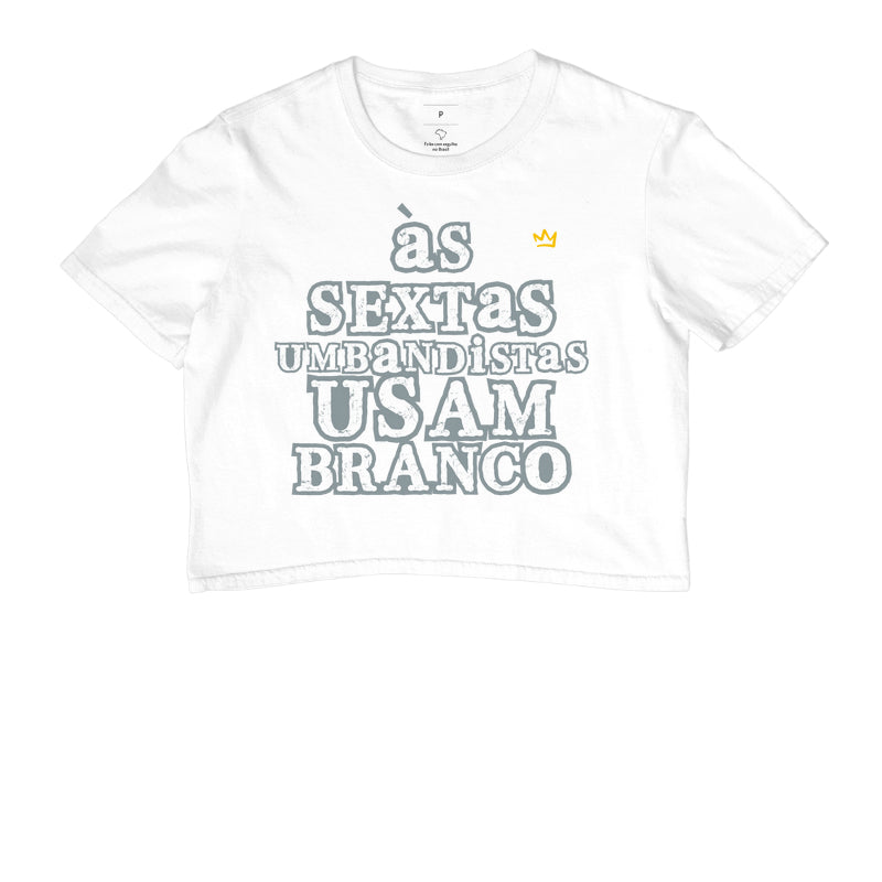 Sexta umbandistas usam branco