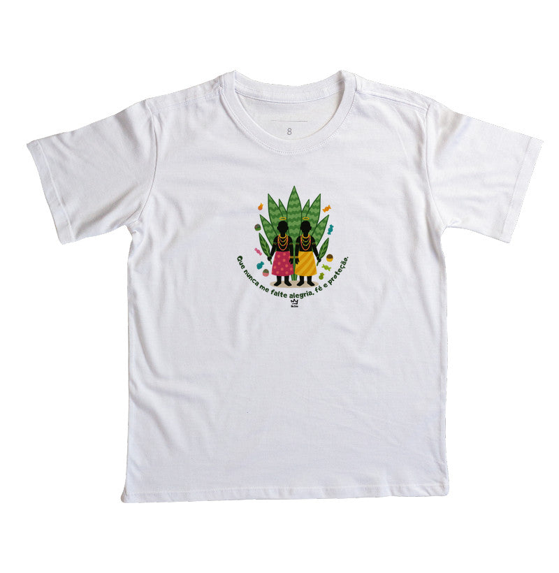 Que nunca me falte alegria, fé e proteção