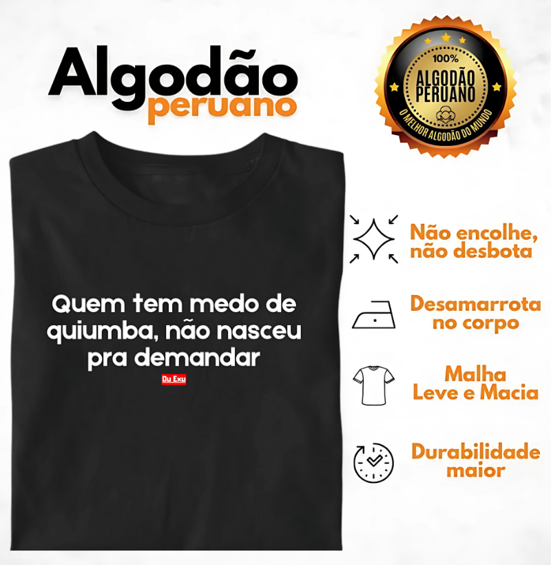 Quem tem medo de quiumba, não nasceu pra demandar