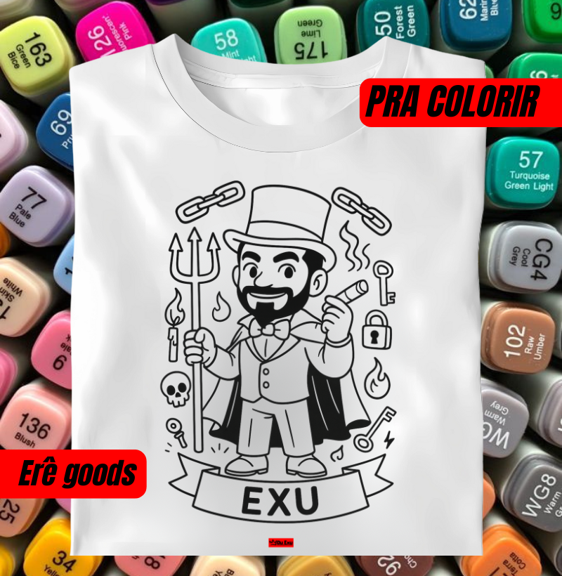 EXU PRA COLORIR