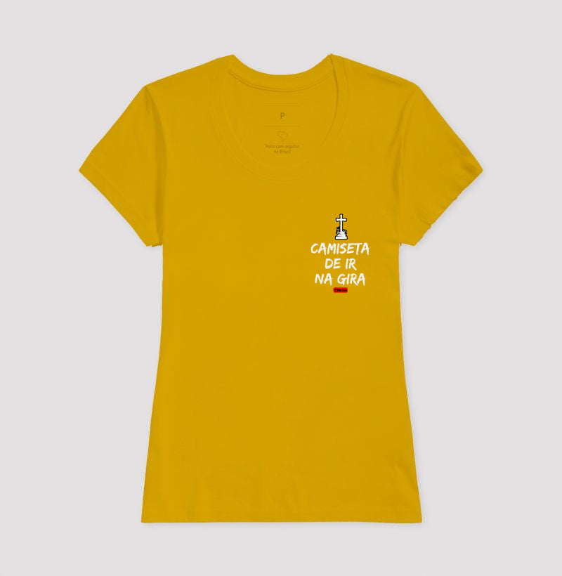 CAMISETA DE IR NA GIRA - MINIMALISTA