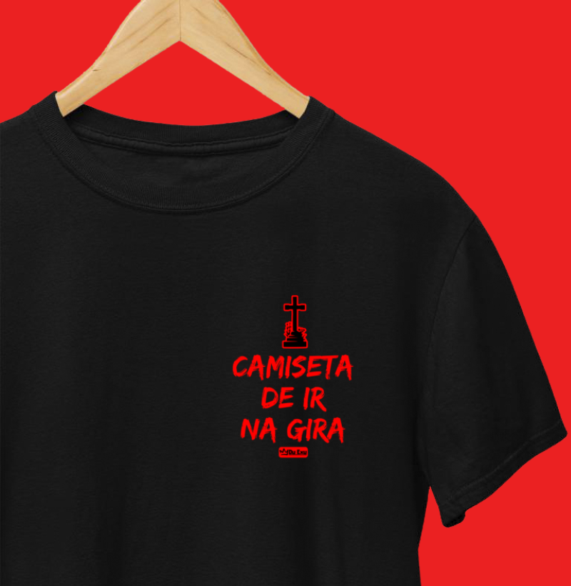 CAMISETA DE IR NA GIRA - MINIMALISTA
