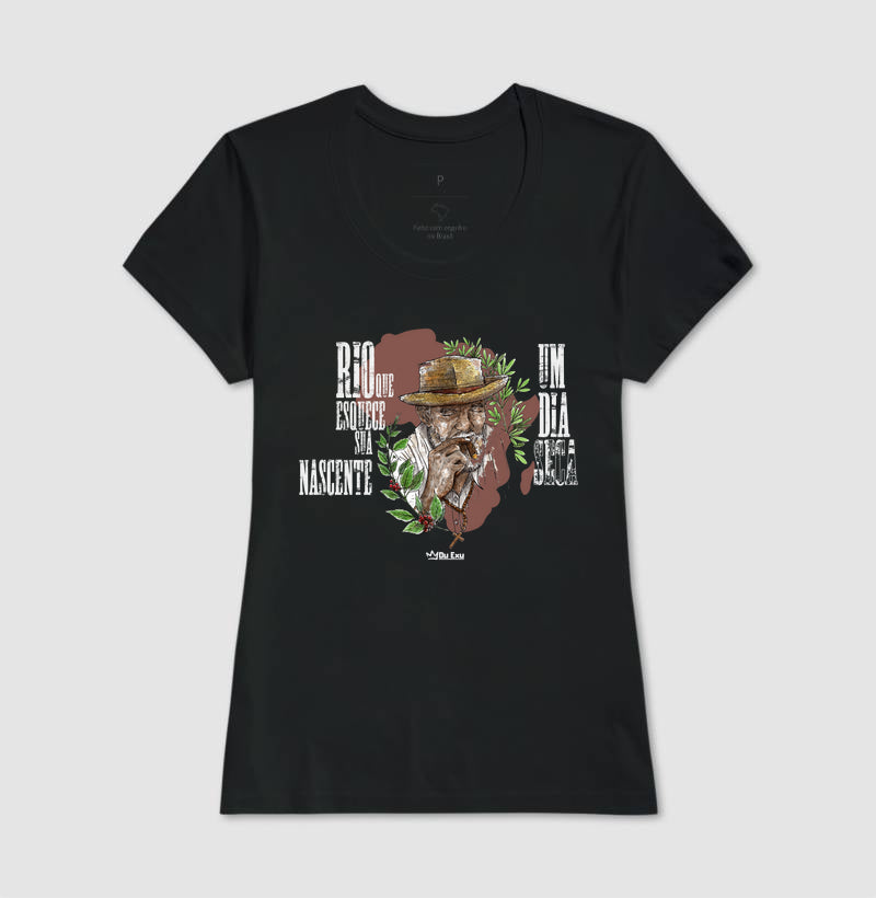 RIO QUE ESQUECE SUA NASCENTE UM DIA SECA