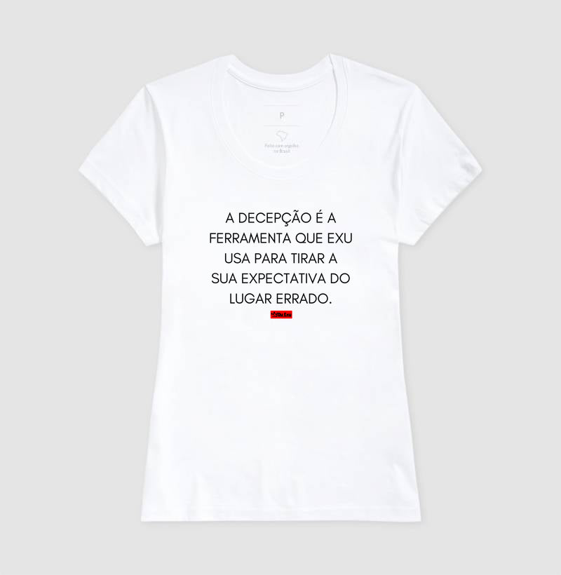 A DECEPCAO É A FERRAMENTA QUE EXU USA PARA TIRAR A SUA EXPECTATIVA DO LUGAR ERRADO